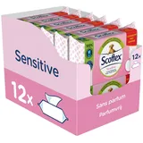 Sensitive Feuchtes Toilettenpapier, 38 Services 38 Services x 12 Packungen, i...