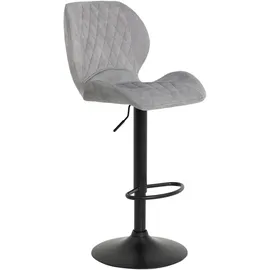 Quartier Barhocker 2er-Set LAILA H - grau