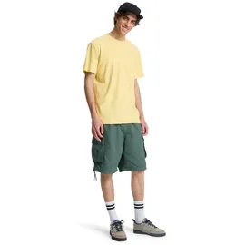 QUIKSILVER Sporttop "Slub Roundneck", Herren, Gr. XXL, garden glade, Obermaterial: 100% Baumwolle., Tops Sporttop