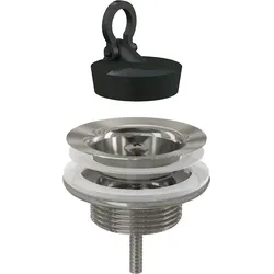 Alcadrain Ablaufventil für Waschbecken 5/4" Ganzmetall