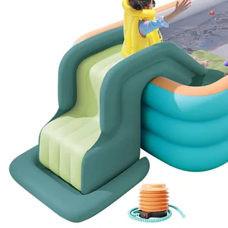 Planschbecken Rutsche,Rutschen Mit Anti Kipp Funktion Für Den Spaß Im Freien An Wasserparks | Für Aufstellbecken Und Einbaupools