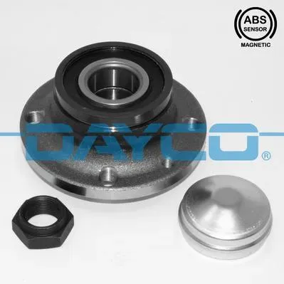 DAYCO Radlagersatz kwd1009 Hinterachse für Ford ALFA ROMEO ABARTH Fiat Citroën Peugeot