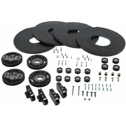 WAREMA Reparaturset für W8 Wintergartenmarkise, Zahnriemenwechsel-Set W8, 2 Anlagen - 2 Antriebe 3 m #2015316