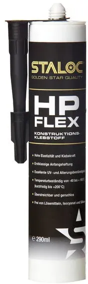 STALOC HPFLEX Konstruktionsklebstoff - weiß