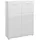 meble Schuhschrank MERANO, B 90 cm - 2 Türen - Weiß Hochglanz