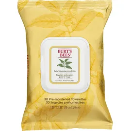 Burt's Bees Feuchttücher Facial Cleansing Towelettes 30 Stück