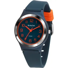 Sinar XB-48-12 40 mm Silikongehäuse Blau Silikonarmband Orange