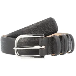 abro Adria Gürtel Leder   Schwarz Damen 