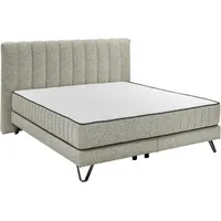 Set One by Musterring Boxspringbett "Baldwin", grün, B:202cm L:212cm,