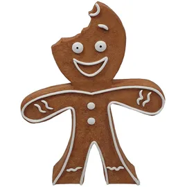 FD Figur Pfefferkuchenmann 24 x 15 x 3,5 cm braun