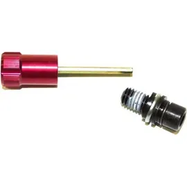 RockShox Rebound Adjuster Knob/Bolt Kit Aluminum 11.4310.645.000 Red Short