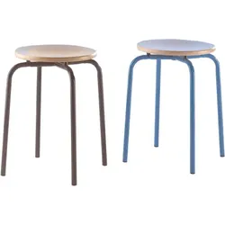 Vierfuß-Hocker stapelbar