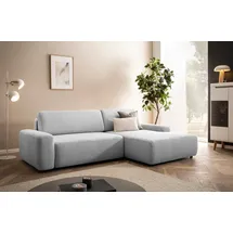 Home Affaire Eckcouch Cord 2-Sitzer Grau
