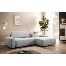 Home Affaire Eckcouch Cord 2-Sitzer Grau