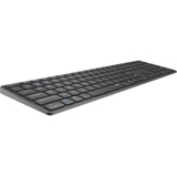 Rapoo E9800M Tastatur Bluetooth QWERTZ Deutsch Grau