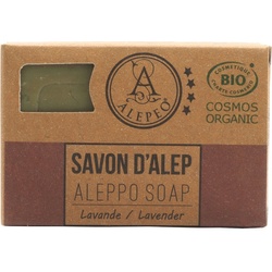 ALEPEO Handseife ALEPEO Aleppo Olivenölseife mit Lavendelduft 100 g