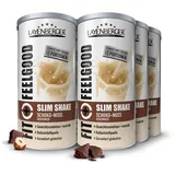 Layenberger Fit+Feelgood Slim Shake Powder, Mahlzeitersatz für 72 Portionen mit je 213 kcal (6x 396 g)