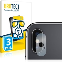 BROTECT 3x Panzerglasfolie für Apple iPhone X Smartphone Schutzfolie