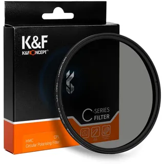 K&F Concept MC CPL Filter 58mm Blue Coat