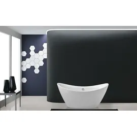 Alphabad REGARO freistehende Badewanne 170 x 77,5 cm (inkl. Ab- / Überlauf)