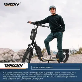 Viron XI-1200-S E-Scooter mit Straßenzulassung ABE - 12,5 Ah