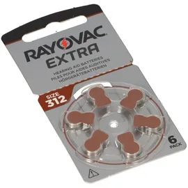 Rayovac Extra Advanced 312 PR41 6 St