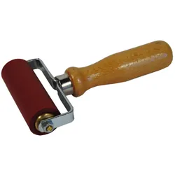 Silikon-Andrückrolle | Standard | Rollenbreite 10,00 cm | Durchmesser 3,50 cm