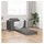 vidaXL Schlafsofa Dunkelgrau 98 x 71 x 83 cm Stoff