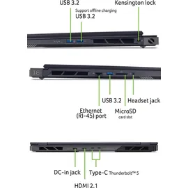 Acer Predator Helios 18 AI PH18-73-927J Intel Core Ultra 9 275HX 192 GB RAM 1 TB SSD RTX 5090