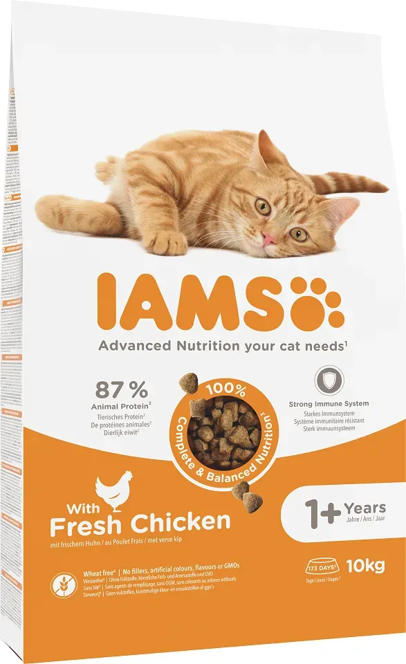 IAMS Cat Adult All Breeds Chicken 10 kg