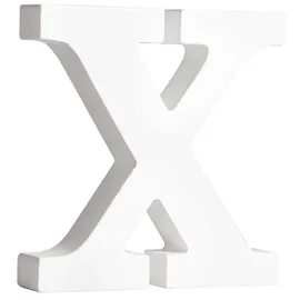 Rayher MDF-Buchstabe X 3D-Buchstabe 11 x 11 cm
