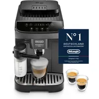 De’Longhi Magnifica Start - Perfetto Kaffeevollautomat mit LatteCrema-Milchaufschäumer, 4 One-Touch-Getränke, Cappuccino, Espresso Kaffeemaschine, Soft-Touch-Bedienfeld, Dunkelgrau (ECAM292.52.GB)