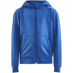 CRAFT Community Kapuzenjacke Kinder 345000 - royal 146/152