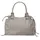 forty° Shopper echt Leder, Made in Italy grau | Grau