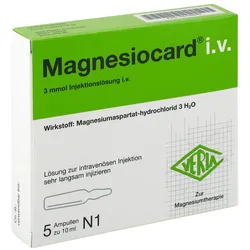 Magnesiocard intravenös Injektionslösung