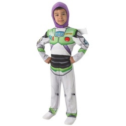 Rubie ́s Kostüm Toy Story Buzz Lightyear Kinderkostüm, Werde zum draufgängerischen Astronauten aus Toy Story! weiß
