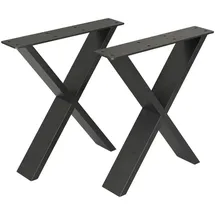 [en.casa] Tischgestell Maribo 42 x 40 x 6 cm