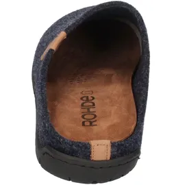 ROHDE 6650 Mantua Schuhe Herren Pantoffeln Pantoletten Clogs Weite G, Größe:42 EU, Farbe:Blau - 42