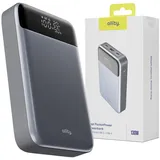 allity APB-200 Powerbank 19200 mAh Quick Charge, USB PD LiPo Grau