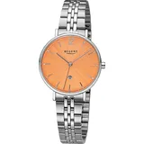 REGENT Damen Armbanduhr Analog silber URF1496 - Silber