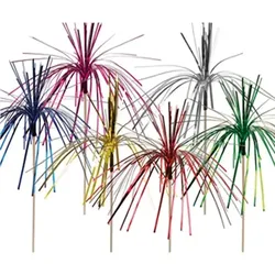 DECOR SERVICE Glitzerpalmen, 23cm, 144 Stk.