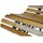 Mendler HWC-F97 122 x 80 x 22 cm Braun