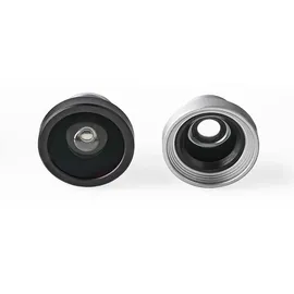 Nedis Kamera-Objektiv-Kit 3 in 1 schwarz/silber