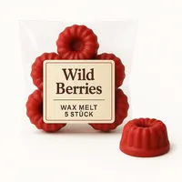 Duftmelt Wild Berries | 5er Set - Duftwachs | Duftkerzen
