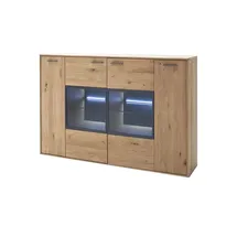 Woodford Highboard 184 x 123 x 37 cm Mehrfarbig
