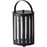 Cane-Line Laterne Lighttube klein Aluminium Grau 42 cm