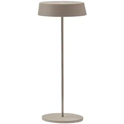 ROSSINI ILLUMINAZIONE Inemuri Cipria LED-Tischleuchte mit USB Touch, wiederaufladbar und dimmbar, 12 Stunden Autonomie
