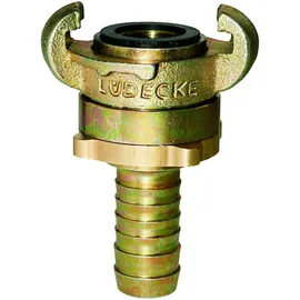 Lüdecke Schlauchkupplung DIN 3238 19 mm 3/4"