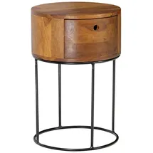 KADIMA DESIGN Nachtschrank 40 x 40 x 60 cm Braun
