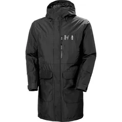 HELLYHANSEN Herren Regenmantel RIGGING INS RAIN, BLACK, L